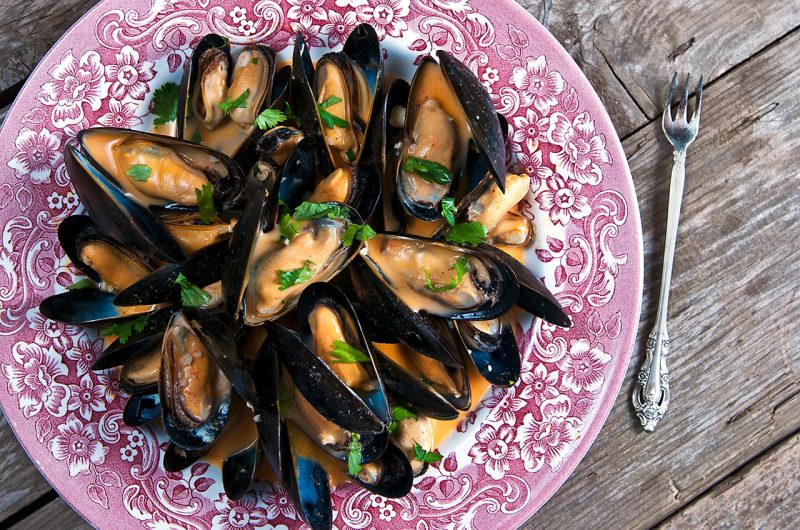 Mussels Marinieres