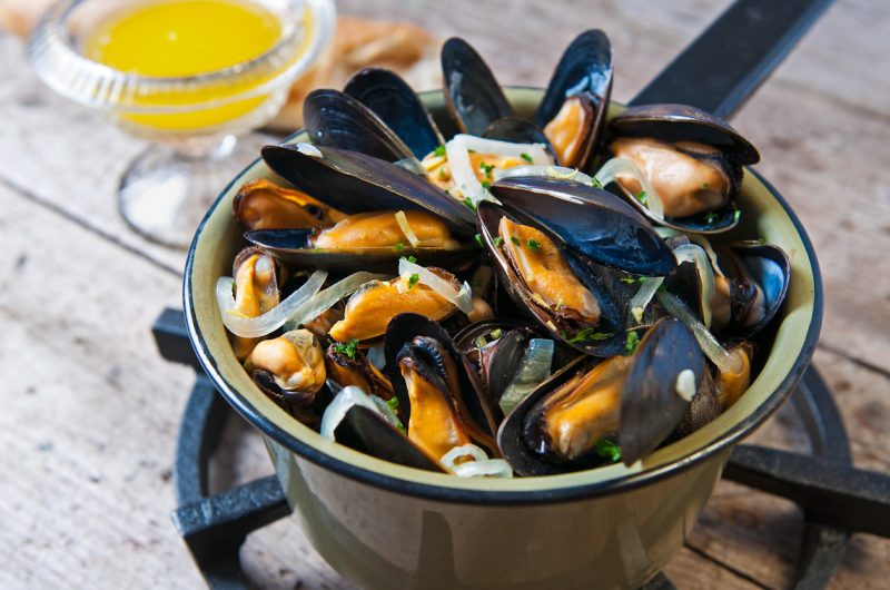 Herbs Mussels