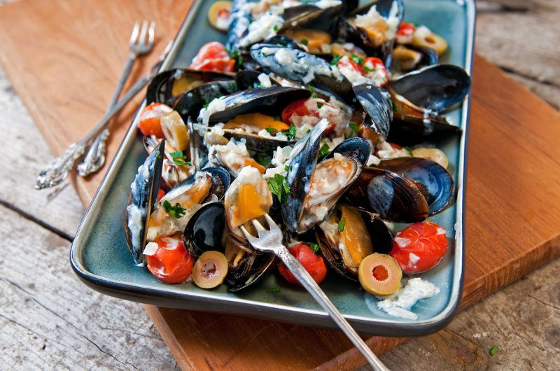 Greek Style Mussels